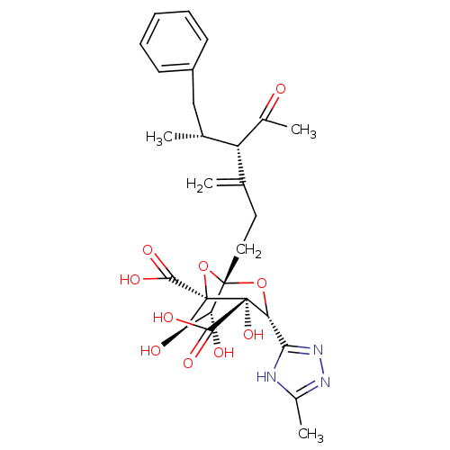 Chemical structure of BindingDB Monomer ID 50033198