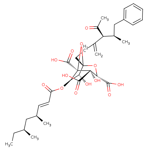 Chemical structure of BindingDB Monomer ID 50033199