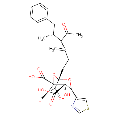 Chemical structure of BindingDB Monomer ID 50033203