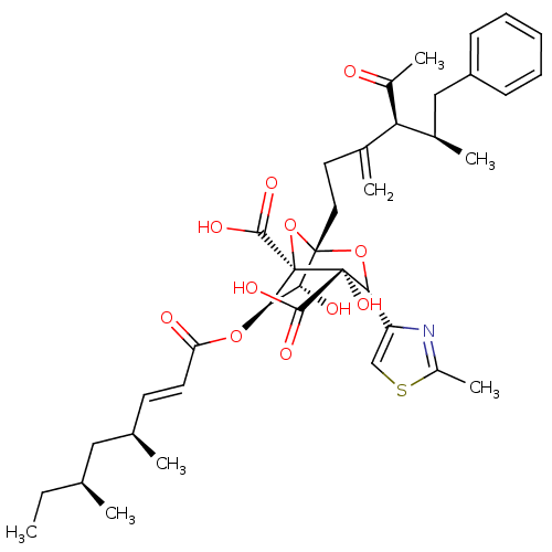 Chemical structure of BindingDB Monomer ID 50033204