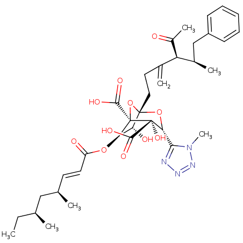 Chemical structure of BindingDB Monomer ID 50033205