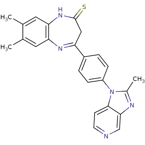 Chemical structure of BindingDB Monomer ID 50033223