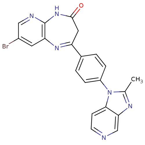 Chemical structure of BindingDB Monomer ID 50033254