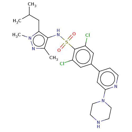 Chemical structure of BindingDB Monomer ID 50033417