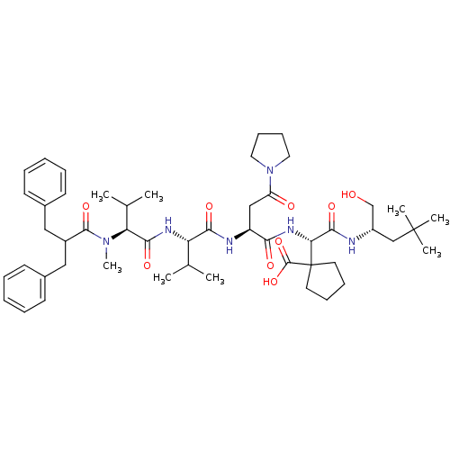 Chemical structure of BindingDB Monomer ID 50033451