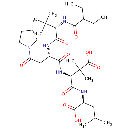Chemical structure of BindingDB Monomer ID 50033455