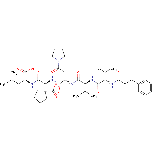 Chemical structure of BindingDB Monomer ID 50033457