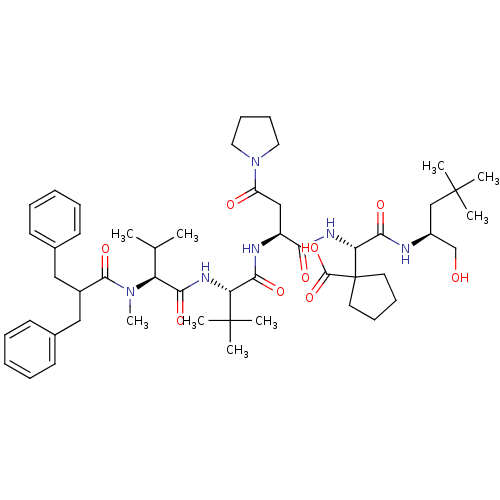 Chemical structure of BindingDB Monomer ID 50033464