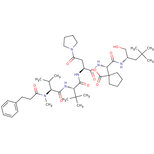 Chemical structure of BindingDB Monomer ID 50033473