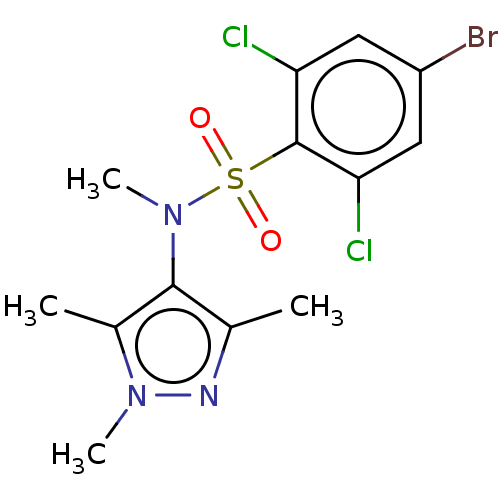 Chemical structure of BindingDB Monomer ID 50033484