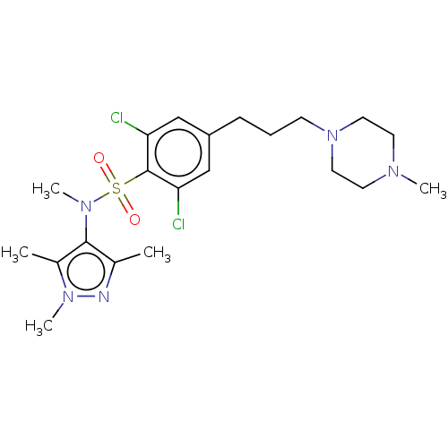 Chemical structure of BindingDB Monomer ID 50033497