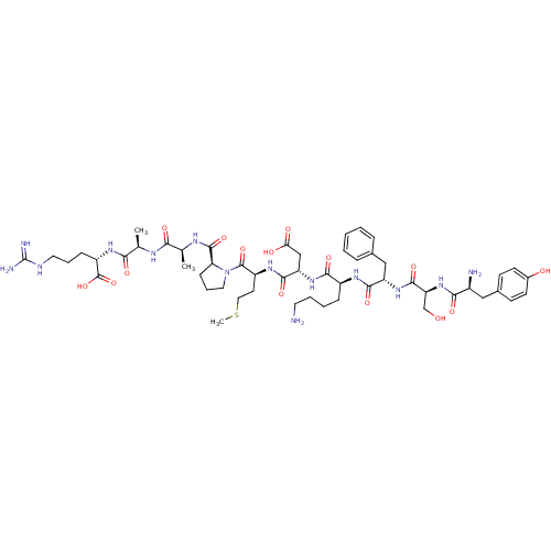 Chemical structure of BindingDB Monomer ID 50033560