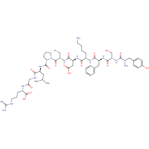 Chemical structure of BindingDB Monomer ID 50033565