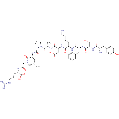 Chemical structure of BindingDB Monomer ID 50033566