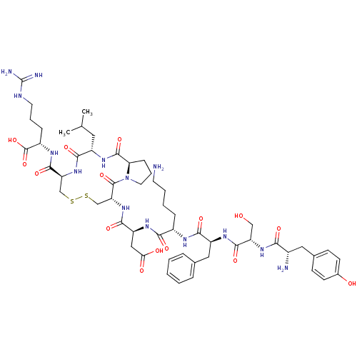 Chemical structure of BindingDB Monomer ID 50033569