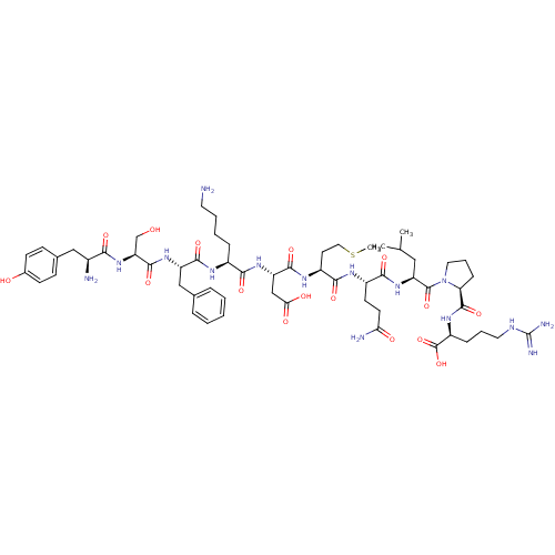 Chemical structure of BindingDB Monomer ID 50033574