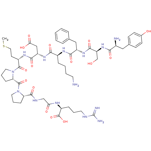 Chemical structure of BindingDB Monomer ID 50033576