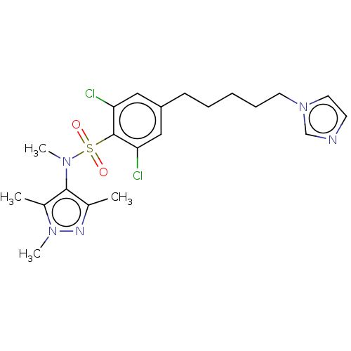 Chemical structure of BindingDB Monomer ID 50033580