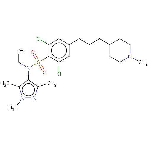 Chemical structure of BindingDB Monomer ID 50033584