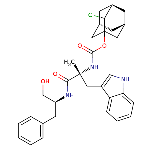 Chemical structure of BindingDB Monomer ID 50033585