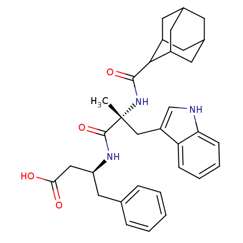 Chemical structure of BindingDB Monomer ID 50033586