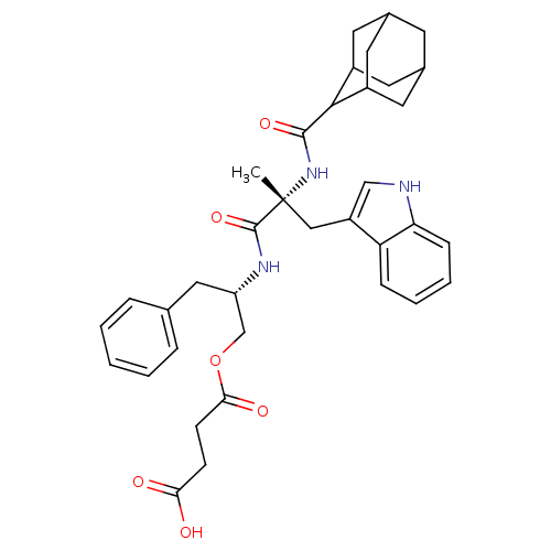Chemical structure of BindingDB Monomer ID 50033593