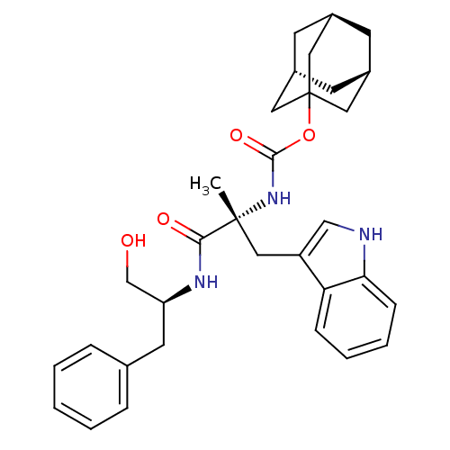 Chemical structure of BindingDB Monomer ID 50033594