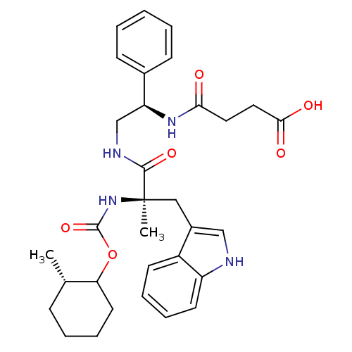 Chemical structure of BindingDB Monomer ID 50033596