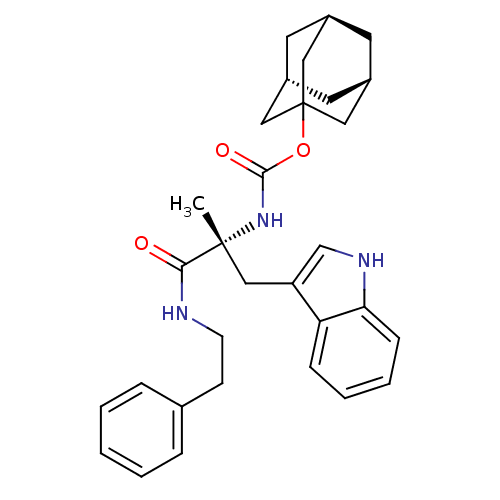 Chemical structure of BindingDB Monomer ID 50033597