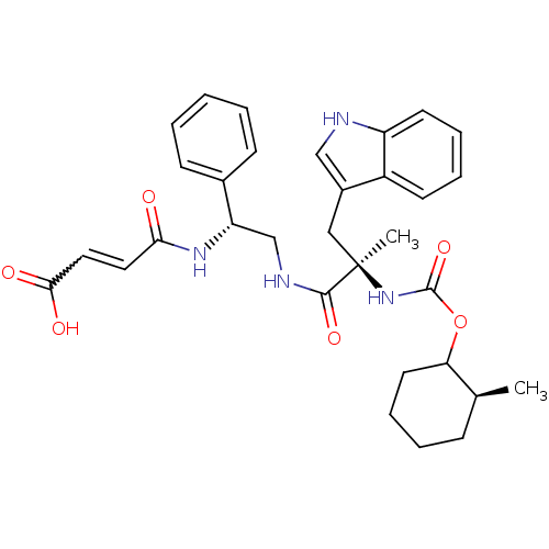 Chemical structure of BindingDB Monomer ID 50033599