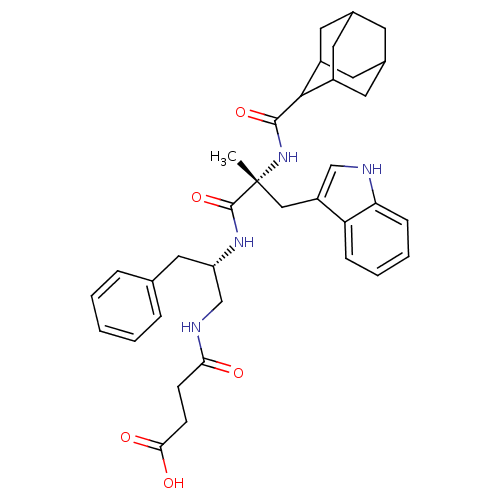 Chemical structure of BindingDB Monomer ID 50033602