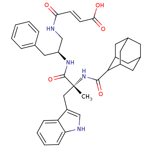 Chemical structure of BindingDB Monomer ID 50033604