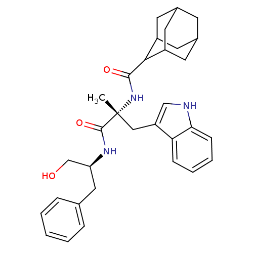 Chemical structure of BindingDB Monomer ID 50033607