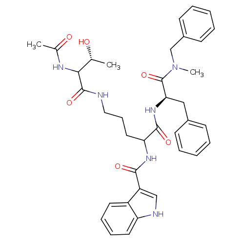 Chemical structure of BindingDB Monomer ID 50033610