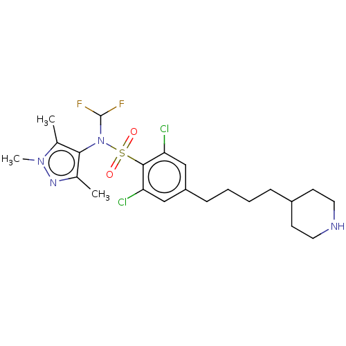 Chemical structure of BindingDB Monomer ID 50033616