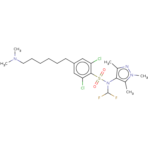 Chemical structure of BindingDB Monomer ID 50033619