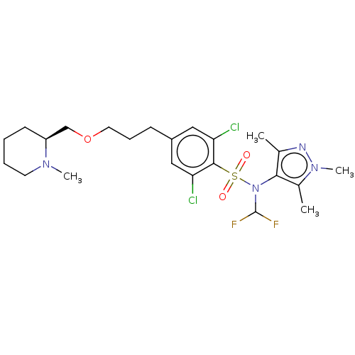 Chemical structure of BindingDB Monomer ID 50033621