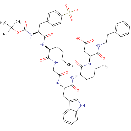 Chemical structure of BindingDB Monomer ID 50033629