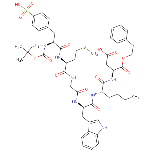 Chemical structure of BindingDB Monomer ID 50033631