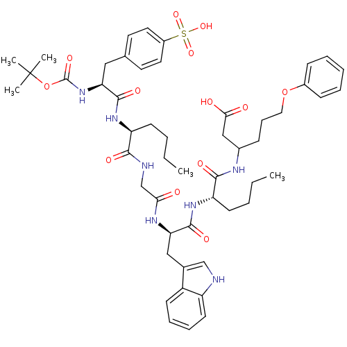 Chemical structure of BindingDB Monomer ID 50033636