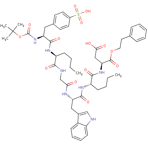 Chemical structure of BindingDB Monomer ID 50033640
