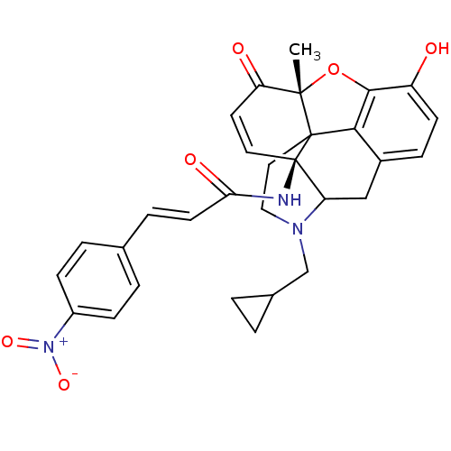 Chemical structure of BindingDB Monomer ID 50033656