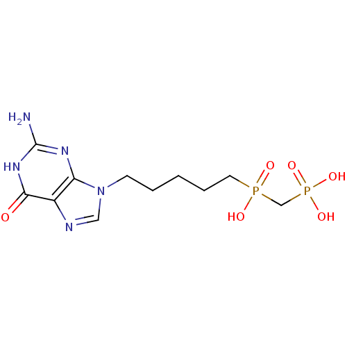 Chemical structure of BindingDB Monomer ID 50033660