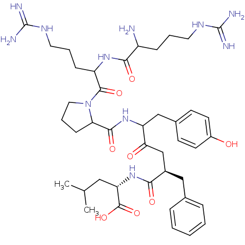 Chemical structure of BindingDB Monomer ID 50033670