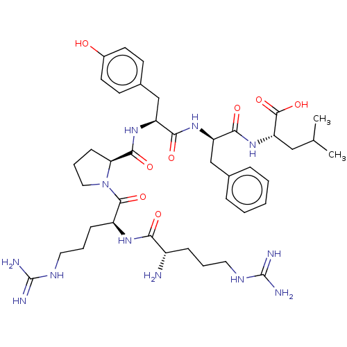 Chemical structure of BindingDB Monomer ID 50033671