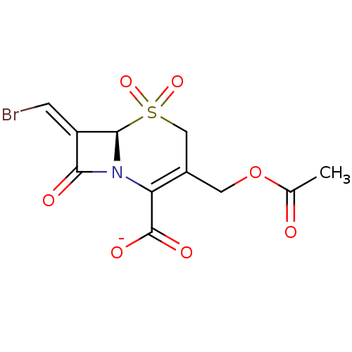 Chemical structure of BindingDB Monomer ID 50033684
