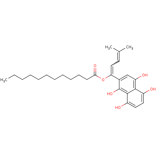 Chemical structure of BindingDB Monomer ID 50033709