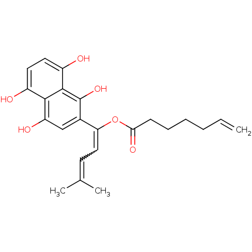 Chemical structure of BindingDB Monomer ID 50033713