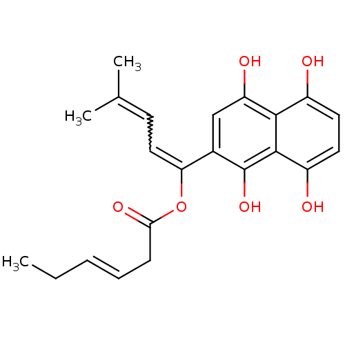 Chemical structure of BindingDB Monomer ID 50033719