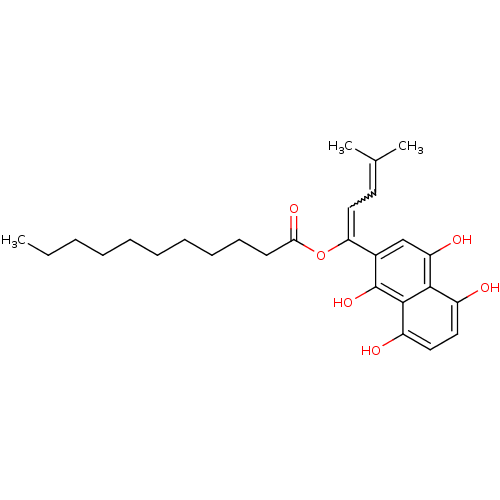 Chemical structure of BindingDB Monomer ID 50033720